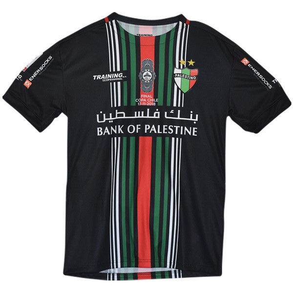Camiseta CD Palestino Enersocks Final Copa 2018-19 Negro